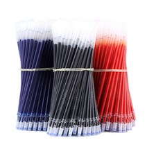 카와이 젤 펜 리필 총알과 패션 팁 사무실 문구 학교 용품 쓰기 볼펜 20 개, 04 needle head-black