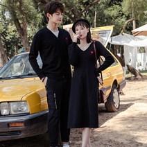 커플시밀러룩 휴양지 커플룩 웨딩 촬영 시밀러룩 캐쥬얼 제주도 XXXL까지 로라 가을 겨울