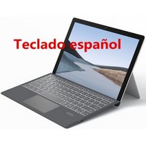 백라이트 키보드 마이크로소프트 서피스 프로 8 X 7 5 6 4 고 1/2/3 태블릿 키보드, For surface Pro 7, 1089D-Spanish