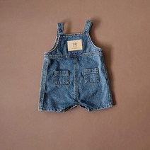 신생아바디슈트 MILANCEL- 년 아기 오버올 데님 점프수트 소녀 의류