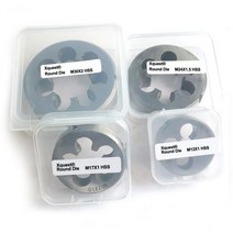 HSS오른손 원형 다이 미터 나사 M10 M11 M12 M13 M14 M15 M16 M17, 0.75mm 1pcs, M10+0.75mm 1pcs