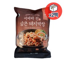 이바라 진 삶은 돼지막창 620g x 2팩 소스포함