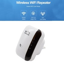 와이파이증폭기 와이파이 증폭기 wifi 인터넷 리피터 300mbps 익스텐더 부스터 신호 802 11n 장거리 무선 리피터 액세스 포인트, 하얀, 우리 플러그