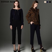[어스앤뎀] 보니알렉스(BONNIE ALEX) 트윌 베이직 슬랙스 팬츠 (택가격:99000