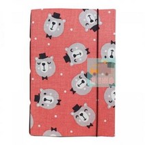 만들기 DIY 북아트 분홍 1014 곰얼굴