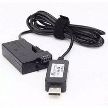 캐논 LP-E8 배터리 EOS 550D 600D 650D 700D SLR 카메라 외장 전원 어댑터 보조 라이브 비디오 공급 USB 케이블