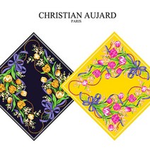 (C)영화) 빅사이즈 등산용 손수건(III), 튤립-네이비