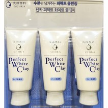 센카 퍼펙트화이트클레이 생크림거품플로럴향 120g3입, 본상품
