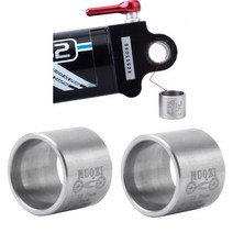 자전거 쇼바 샥 호환 충격 흡수기 부싱 튜브 CNC 가공 DIY 도구 2 개 로드 산악 자전거용