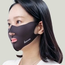 네이팡 춘추용 극세사(Soft) 훼이스가드 오픈형, 카키, L
