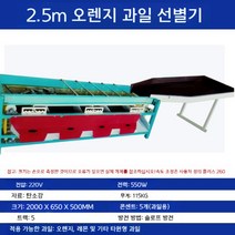 감자선별기 과일선별기 감자 토마토 과일 색채 사과 대추 감 배 자동, D
