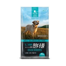 대한사료 원더풀 15kg 강아지 대용량사료 판매
