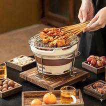 일본식 미니 숯불 화로 캠핑 가정용, 숯불 화로(단일상품)