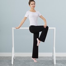 가정용 발레바 수평바 스탠딩바 무용 연습봉 1인용, 1.2m/화이트