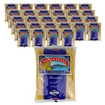 산타루치아 마카로니 macaroni 파스타 홈쿡 대용량 업소용 식당 식자재 면 500g, 29개