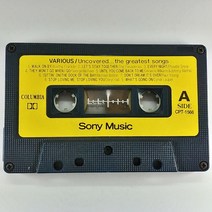 카세트 테이프 VARIOUS UNCOVERDED.. THE GREATEST SONGS
