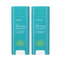 (1+1)식물나라 산소수페이스앤바디보송선스틱 더블기획 (30g+30g)