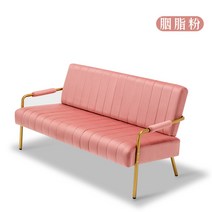 북유럽 골드 벨벳 패브릭 쇼파 카페 옷가게 네일샵 2인 3인용 인테리어 소파, 3인 + 연지분