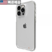 [ZAGG 정품] Gear4 크리스탈 팰리스 투명 케이스 아이폰 14 맥스 프로용 (4m/13피트) 낙하 보호 군용 등급 폴리카보네이트 백플레이트 D30 엣지 투 황변 방지