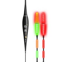 루키드 현영 스마트찌 블랙 SB 25cm 민물전자찌 LED 스마트 전자찌 민물 낚시찌 올림 고부력 저부력 입질감지 센서 찌 낮은수심 노지용 짧은찌, SB-001, 1세트