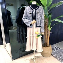 파르베 단추트위드고리자켓(73502F10)