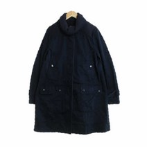 마크제이콥스 네이비 면 하이넥버튼트렌치코트 여자 M 8172