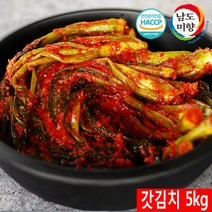 남도미향 [땅끝홈밀]해남직배송 프리미엄 갓김치 5kg, 1
