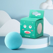 스마트 고양이 장난감 대화형 공 전기 고양이 장난감 고양이 훈련을 위한 중력 공 지루함 완화 애완 동물 액세서리, Sky blue_CHINA