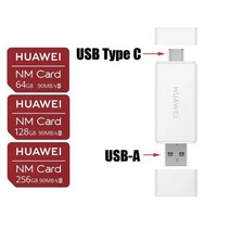3G모뎀 4G화웨이 100 메가바이트/초 2 1 메모리 카드 리더기 C 듀얼 USB 포트 NM 나노 3.1 고속, 01 GLOBAL version