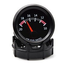 람다 프로브 산소 O2 센서가있는 52mm 공기 연료 비율 게이지 디지털 화살표 디스플레이 12V 차량용 하이 엔드 카 2344209, Only Gauge 3