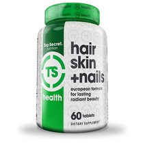 Top Secret 해어 스킨 네일 60정 유럽피안 포뮬라 Top Secret Nutrition Hair Skin & Nails European