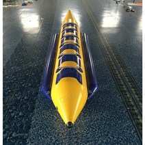 바나나보트바나나보트물놀이보트바나나고무보트고무보트 6 좌석 물 장난감 거대한 풍선 워터 파크 비행 바나나 보트 플라이 피쉬 견인