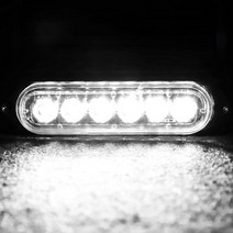 자동차 스트로브 경고등 고장 비상 점멸등 6/12LED 트럭 트레일러 사이드 램프 황색 신호등 12V, 한개옵션1, 01 6LED White