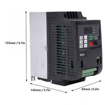 모터 속도 제어 주파수 드라이브 변환기 VFD 인버터 1 상 입력-3 출력 11KW 220V-380V 50Hz 60Hz, [01] 0.75kw 1hp호환호환 2.5A, [01] Single phase 220V, [01] Three-phase 380-415V
