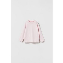 자라 키즈 ZARA KIDS 프리미엄 플레인 티셔츠 - 파스텔 로즈 234512