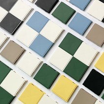 올웨이즈홈 조립식타일 마루 베란다 데크타일 바닥재 플라스틱 테라스 DIY 깔판 발판, 10장, 브라운&화이트