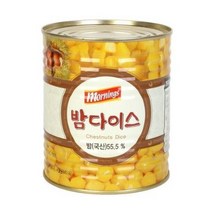대용량 밤다이스 865g (양갱만들기 국산밤), 3개