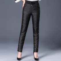 리앤킴 여성 겨울 빅사이즈 오리털 패딩 바지 ST674