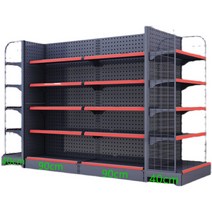 편의점 진열대 이동식 진열장 마트 정리대 랙 약국, 상세 페이지 참고, 양면 90-80-135 5층 메인 프레임