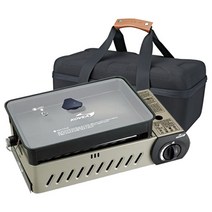코베아 구이바다 M 그릴 KGG-0904PEM 하드케이스 포함 가스렌지 휴대용 버너 캠핑