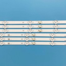 고성능 LED 백라이트 스트립 10 램프 LG 50 인치 TV 50LN5400 50LA620V 6916L-1276A 1273A 1241A 50l, 한개옵션0