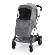 리안 솔로 유모차 전용 방한커버 블랙멜란지