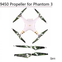 드론 프로펠러 부품 날개 DJI 팬텀 3 2 교체 소품용 CW CCW 9450 프로펠러 자동 잠금 블레이드 카메라 액세서리 개, 빨간