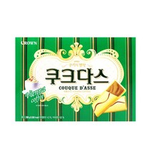 KC/크라운 쿠크다스 비엔나커피 288g/과자/비스킷, 크라운 쿠크다스 (커피) 288G 10입 : 한박스