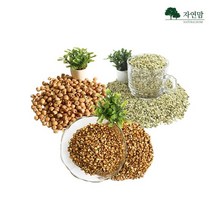 자연맘 [볶음 세트차] 연자육 깐녹두 율무 세트, 1세트, 900g