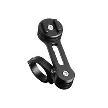 자전거 부품 용품 전기자전거오토바이 전화 홀더 핸들 바 빠른 마운트 스마트 폰 모바일 모토 mtb 스탠드 지원 360 회전 브래킷, 씨엔, 검은 색