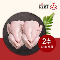 [마니커] 생닭(16호) x 2수, 1개, 3.1kg내외(1550g x 2수)