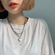 귤팩토리 버푸린 하트 목걸이