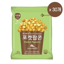 CJ이츠웰 포켓팝콘 크리미카라멜맛 25g 30개 270907
