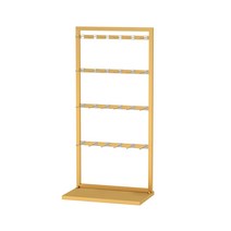 양말 판매대 상품 선반 랙 매장 중앙 매대 약국 마트, 상세 페이지 참고, 화이트 후크24개